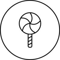 Lutscher-Vektor-Symbol vektor