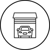 Auto Garage Vektor Symbol