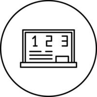 Schule Brief Vektor Symbol