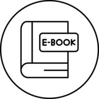 E-Book-Vektorsymbol vektor