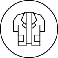 Arzt Mantel Vektor Symbol