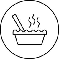 Muschel Chowder Vektor Symbol