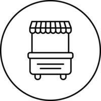 Straße Markt Vektor Symbol