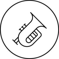 Tuba-Vektorsymbol vektor