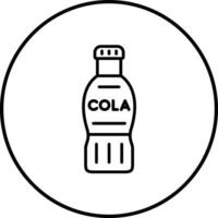 Cola Flasche Vektor Symbol