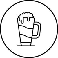 Latté Macchiato Vektor Symbol