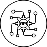 API-Vektor-Symbol vektor