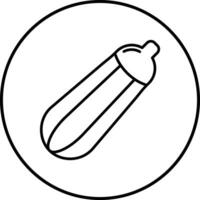 Zucchini Vektor Symbol