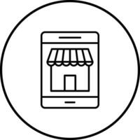 E-Commerce-Vektorsymbol vektor