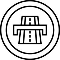 Autobahn Vektor Symbol