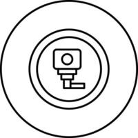 Geschwindigkeit Kamera Vektor Symbol