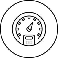 Barometer-Vektorsymbol vektor