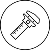 Bremssattel-Vektor-Symbol vektor