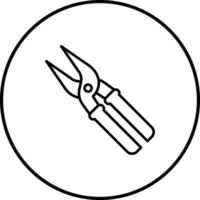 Scheren Vektor Symbol