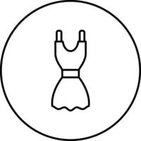 Geburtstag Kleid Vektor Symbol