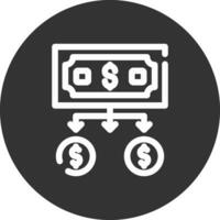 Geld kreatives Icon-Design vektor