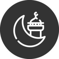 Moschee kreatives Icon-Design vektor