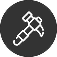 Hammer kreatives Icon-Design vektor