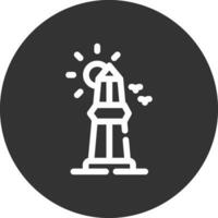 Obelisk kreatives Icon-Design vektor