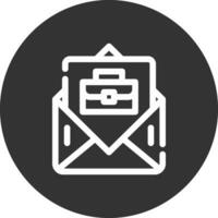 E-Mail kreatives Icon-Design vektor