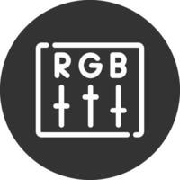 RGB-kreatives Icon-Design vektor