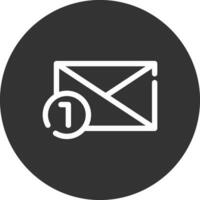 E-Mail kreatives Icon-Design vektor