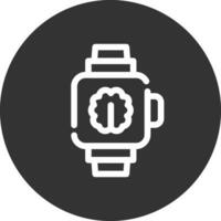 Clever Uhr kreativ Symbol Design vektor