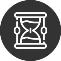 Sanduhr kreatives Icon-Design vektor