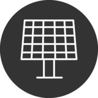 Solarpanel kreatives Icon-Design vektor