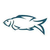 Fisch-Logo-Vorlage vektor