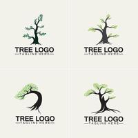 Baum-Logo-Symbol-Vektor-Illustration-Design. vektor
