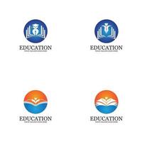 utbildning logotyp mall vektor