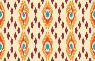 ethnisch abstrakt Ikat Kunst. aztekisch Ornament drucken. geometrisch ethnisch Muster nahtlos Farbe orientalisch. Design zum Hintergrund ,Vorhang, Teppich, Hintergrund, Kleidung, Verpackung, Batik, Vektor Illustration.