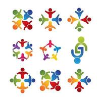 community care logo bilder design vektor