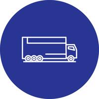 Vektor-LKW-Symbol vektor