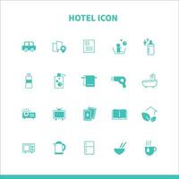 minimalistisk ikon för hemvistelse eller hotell logotyp, vektor illustration