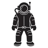 Astronaut Symbol Logo Vektor Design Vorlage Illustration