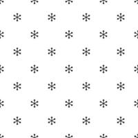 nahtlos Muster mit Schneeflocke Symbol. vektor