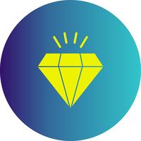 vektor diamant ikon