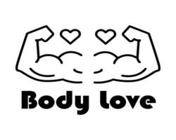 Fitnessstudio Fitness Logo Vorlage Illustration mit ausüben sportlich Mann und Frau isoliert auf Weiss, vektor