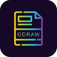 gdraw kreativ ikon design vektor