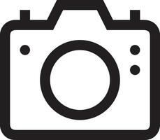 Kamera Fotografie Symbol Symbol Bild Vektor. Illustration von Multimedia fotografisch Linse Grapich Design Bilder vektor