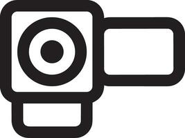 Kamera Fotografie Symbol Symbol Bild Vektor. Illustration von Multimedia fotografisch Linse Grapich Design Bilder vektor