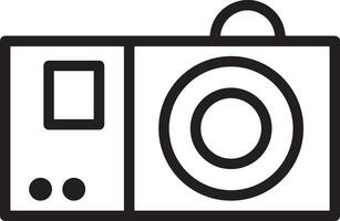 Kamera Fotografie Symbol Symbol Bild Vektor. Illustration von Multimedia fotografisch Linse Grapich Design Bilder vektor