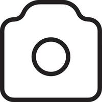 kamera fotografi ikon symbol bild vektor. illustration av multimedia fotografisk lins grapich design bilder vektor