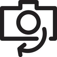 Kamera Fotografie Symbol Symbol Bild Vektor. Illustration von Multimedia fotografisch Linse Grapich Design Bilder vektor