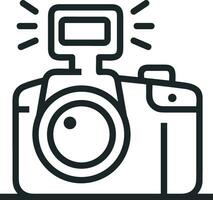 kamera fotografi ikon symbol bild vektor. illustration av multimedia fotografisk lins grapich design bilder vektor