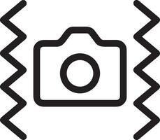 kamera fotografi ikon symbol bild vektor. illustration av multimedia fotografisk lins grapich design bilder vektor