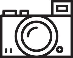 kamera fotografi ikon symbol bild vektor. illustration av multimedia fotografisk lins grapich design bilder vektor