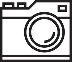 Kamera Fotografie Symbol Symbol Bild Vektor. Illustration von Multimedia fotografisch Linse Grapich Design Bilder vektor